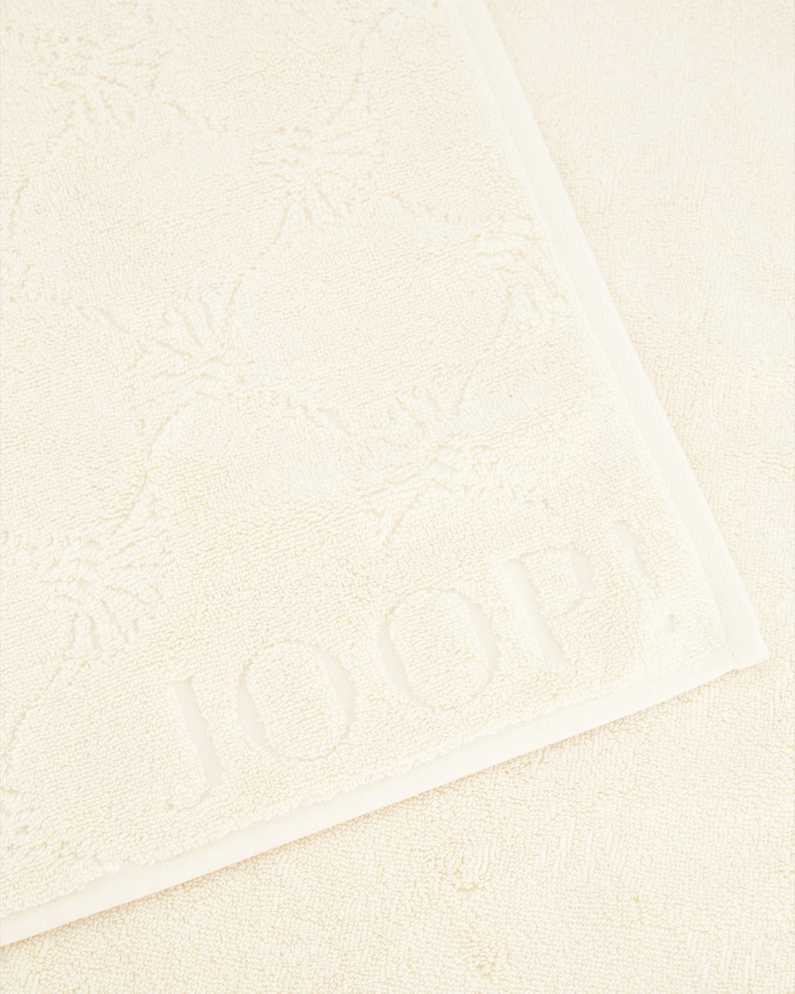 JOOP Uni Cornflower Badematte 1670 - 50x80 cm - Farbe: Creme - 356 Detailbild 3