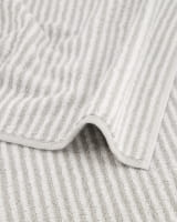 Cawö Handtücher Two-Tone Stripes 480 - Farbe: platin - 76 - Duschtuch 80x150 cm Cawö Handtücher Two-Tone Stripes 480 - Farbe: platin - 76 - Duschtuch 80x150 cm
