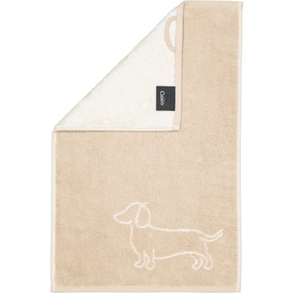 Cawö Handtücher We love Dogs Companion 6248 - Farbe: Natur-Beige - 33 - Gäs günstig online kaufen