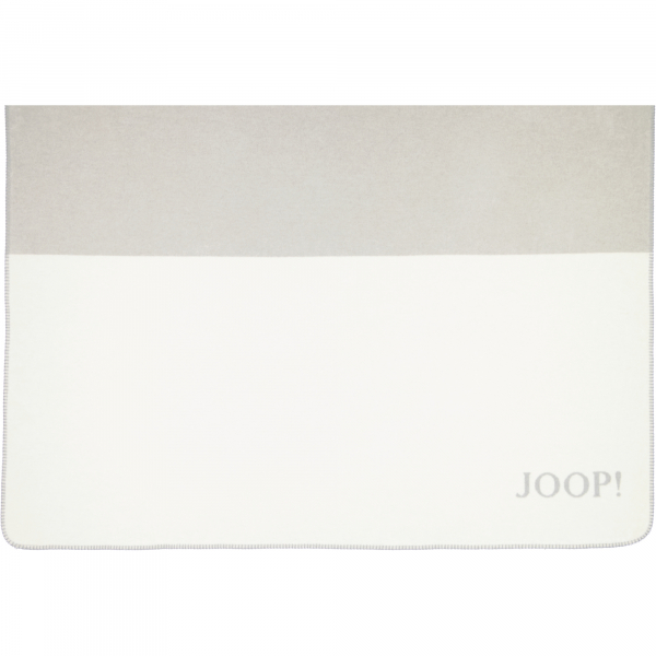 JOOP! Wohndecken Split - Farbe: Stein - 150x200 cm