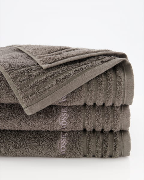 Vossen Handtücher Vienna Style Supersoft - Farbe: slate grey - 7420 - Gästetuch 30x50 cm