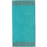 Cawö - Luxury Home Two-Tone 590 - Farbe: türkis - 47 Handtuch 50x100 cm