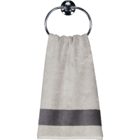 Villeroy &amp; Boch Handtücher Luxury Double 2560 - Farbe: stone - 77 - Gästetuch 30x50 cm