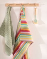 Cawö Home Geschirrtücher Cuisine Lifestyle Streifen 7008 - Farbe: multicolor - 25 - 50x70 cm