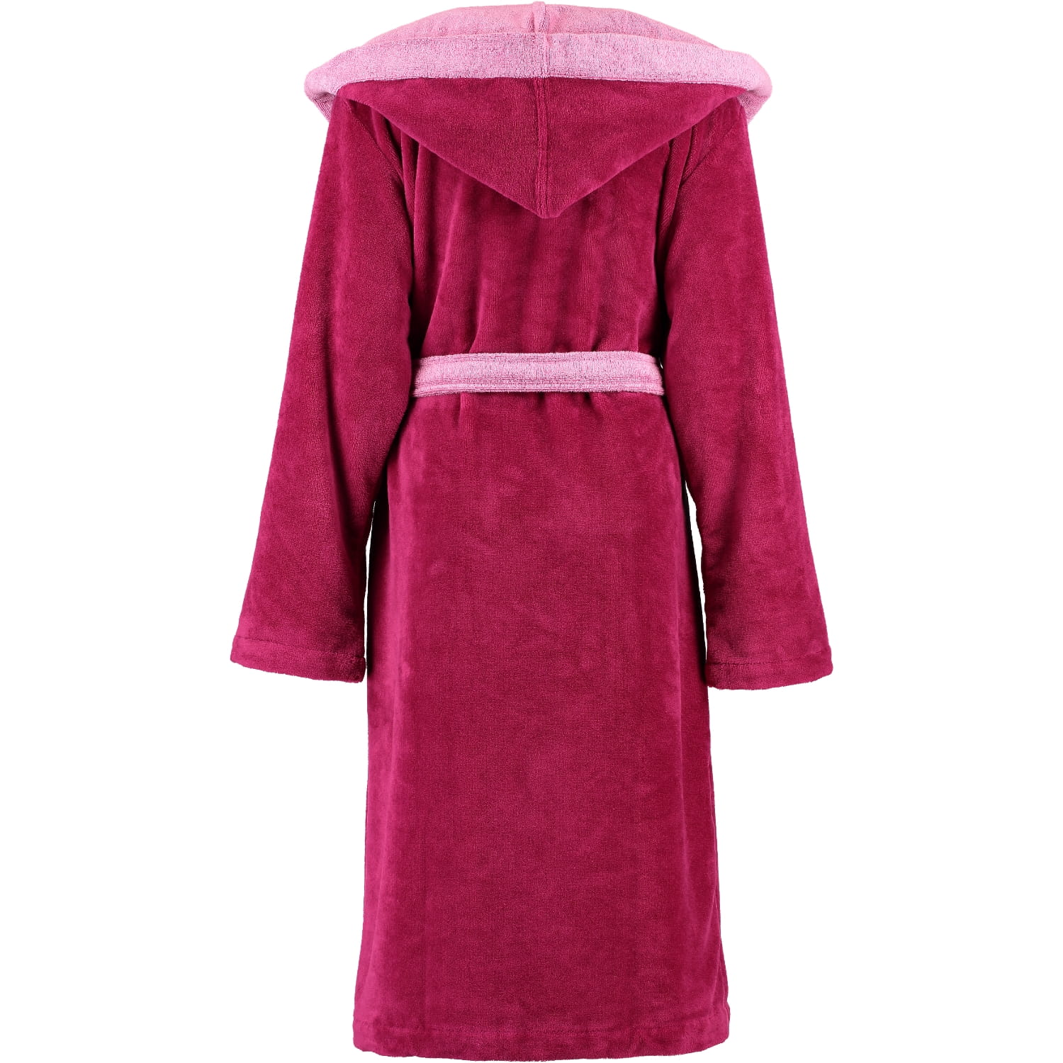 Vossen Poppy-Bademantel Accappatoio, Grigio (Grau (Flanell 012), L Donna