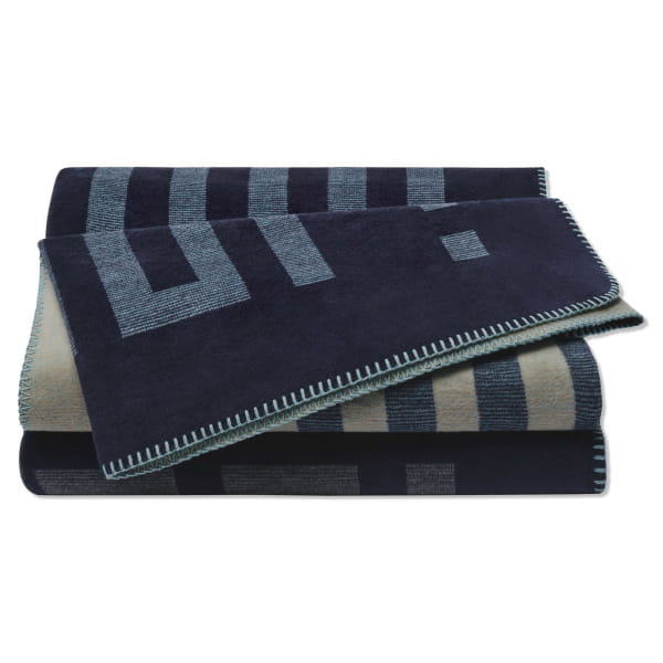 JOOP! Wohndecken Bars - Farbe: Navy - 150x200 cm