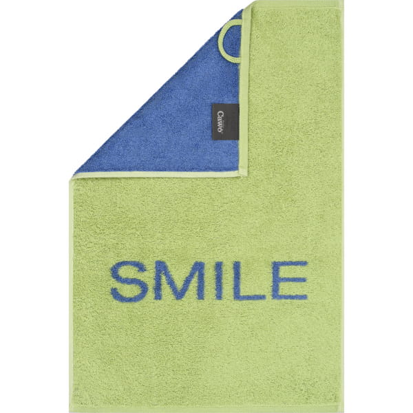Cawö Gästetücher Postcard Towels Edition 100 - Farbe: SMILE - 02 - 30x50 cm