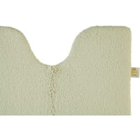 Rhomtuft - Badteppiche Square - Farbe: beige - 42 - Toilettenvorlage mit Ausschnitt 55x60 cm