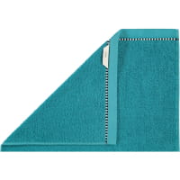 Esprit Box Solid - Farbe: teal - 5765 - Seiflappen 30x30 cm