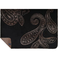 JOOP! Wohndecken Paisley - Farbe: Schwarz - 150x200 cm