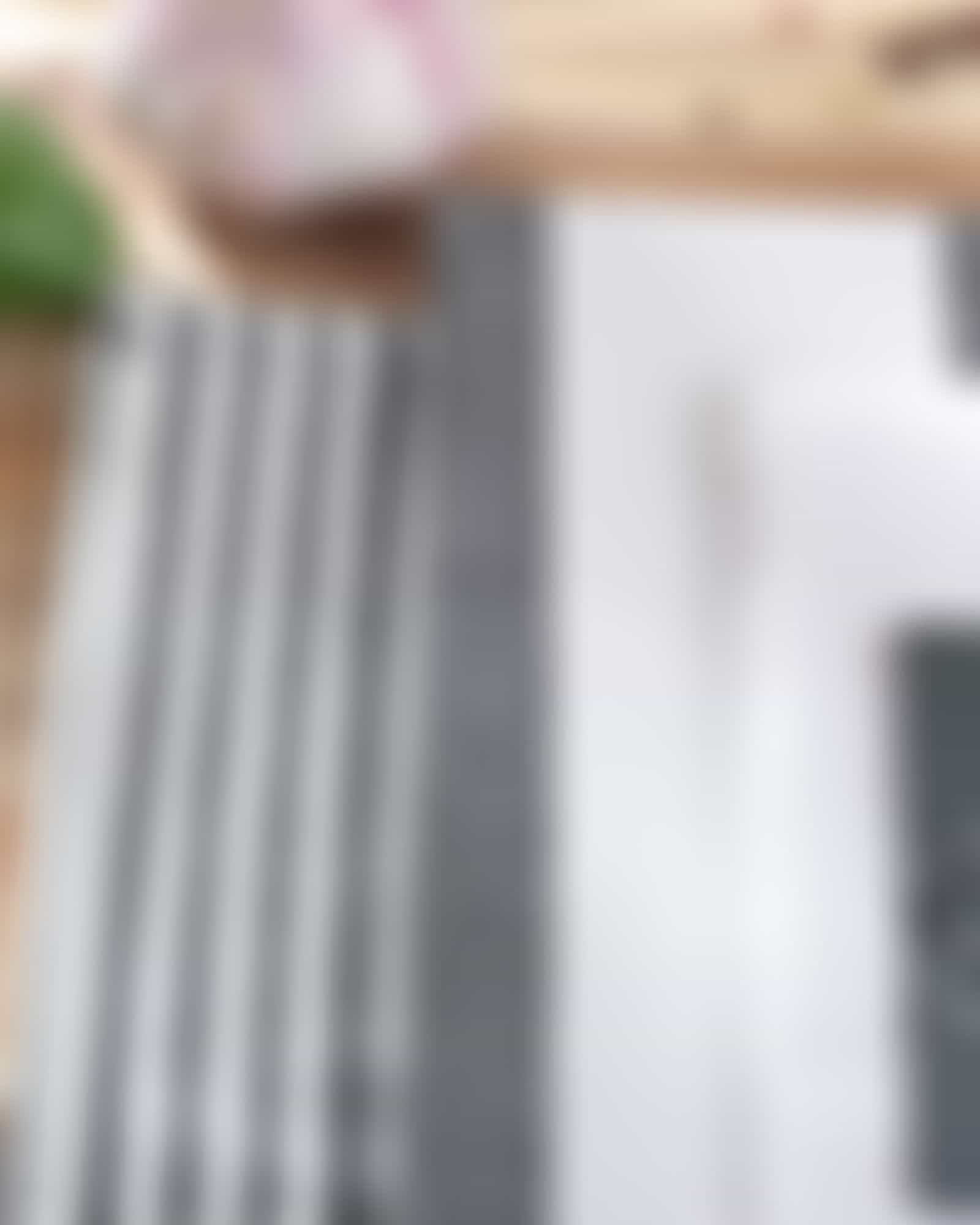 Cawö Cuisine Zoom Streifen 121 - Geschirrtuch 50x700 cm - Farbe: schwarz - 97 Detailbild 2