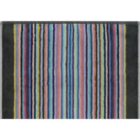 Cawö Handtücher Remake Streifen 2022 - Farbe: anthrazit-multicolor - 18 - Duschtuch 70x140 cm