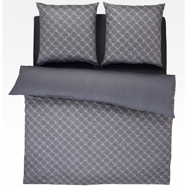 JOOP Bettwäsche Cornflower Gradiant 4059 - Farbe: Stein - 19 - 2x 80x80 cm - 200x220 cm