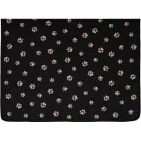 Cawö Wohndecken WE LOVE DOGS 62470 - Farbe: schwarz/beige - 93 - 150x200 cm