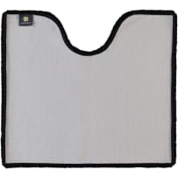 Rhomtuft - Badteppiche Square - Farbe: schwarz - 15 Deckelbezug 45x50 cm