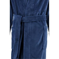 Cawö Home Herren Bademantel Kimono 800 - Farbe: nachtblau - 11 M