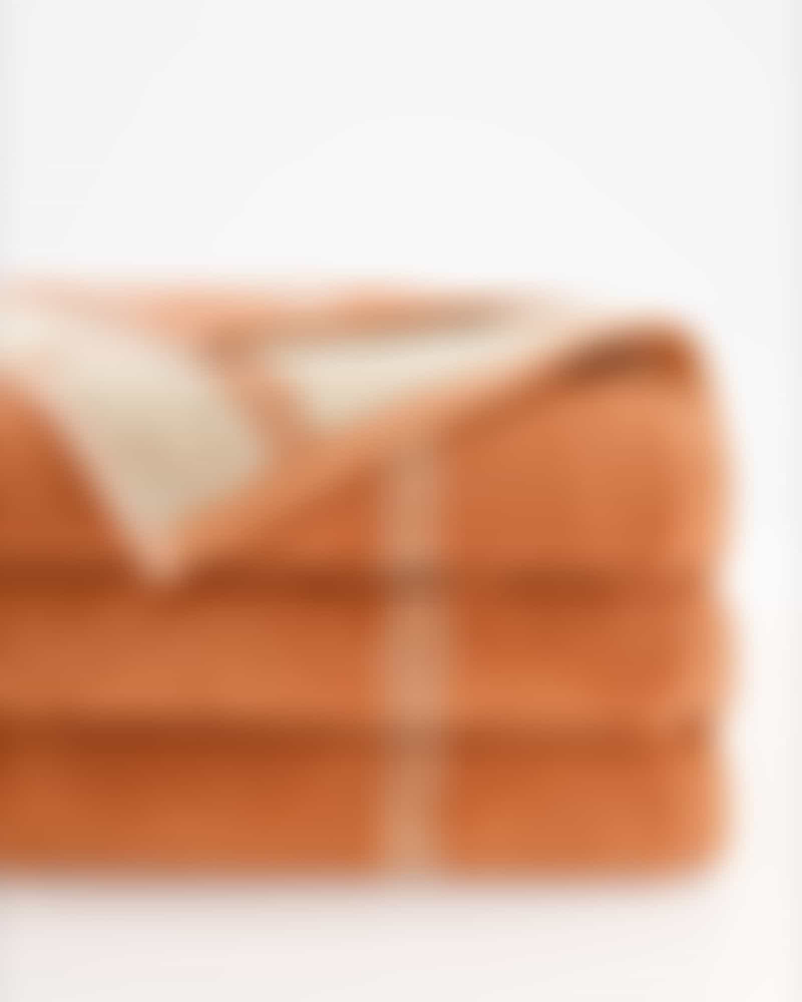 Cawö Handtücher Luxury Home Two-Tone Grafik 604 - Farbe: kupfer - 32 - Handtuch 50x100 cm