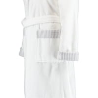 Esprit Damen Bademantel Day Kapuze - Farbe: white - 030 - XL