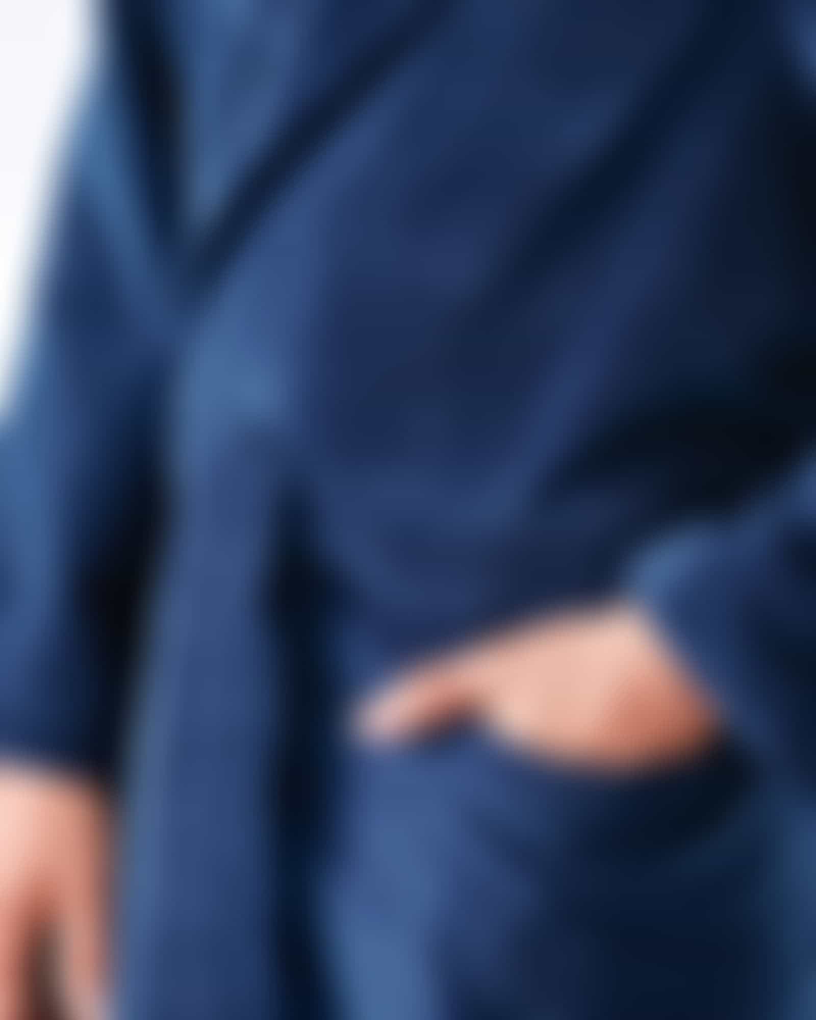 Cawö Home Herren Bademantel Kapuze 831 - Farbe: navy - 13 - M Detailbild 3