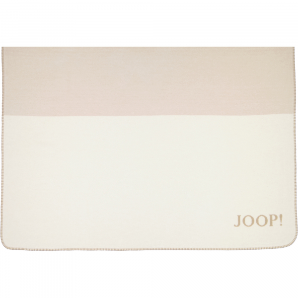 JOOP! Wohndecken Split - Farbe: Natur - 150x200 cm