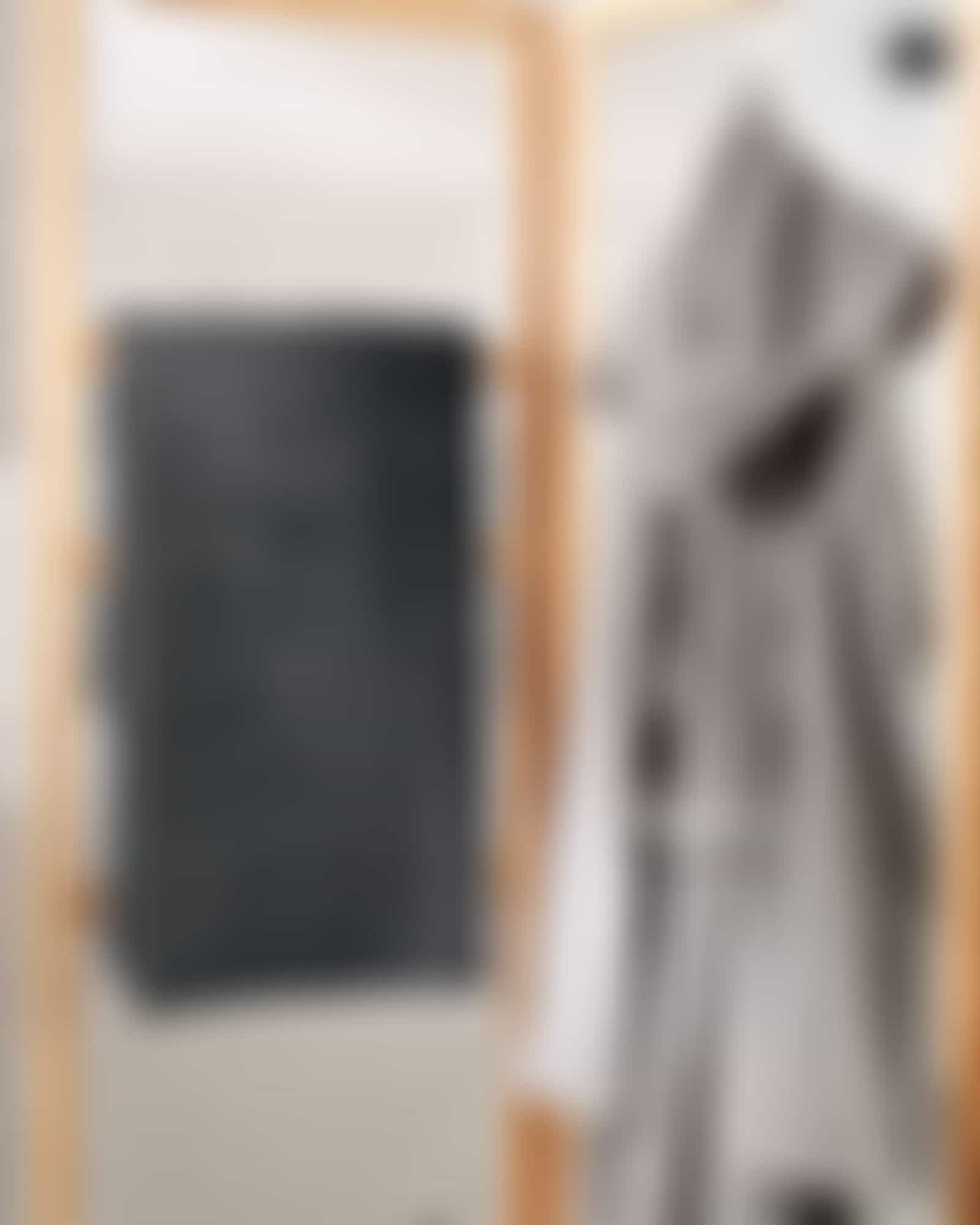 Cawö Saunatücher Pure 6501 - Farbe: basalt - 740 - 80x200 cm Detailbild 1