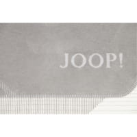 JOOP! Wohndecke Checks - Größe: 150x200 cm - Farbe: Silber-Natur