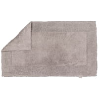 Möve Badteppiche Doubleface - Farbe: silver grey - 823 - 60x100 cm