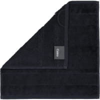 Cawö Handtücher Noblesse2 Uni 1002 - Farbe: schwarz - 906 - Handtuch 50x100 cm