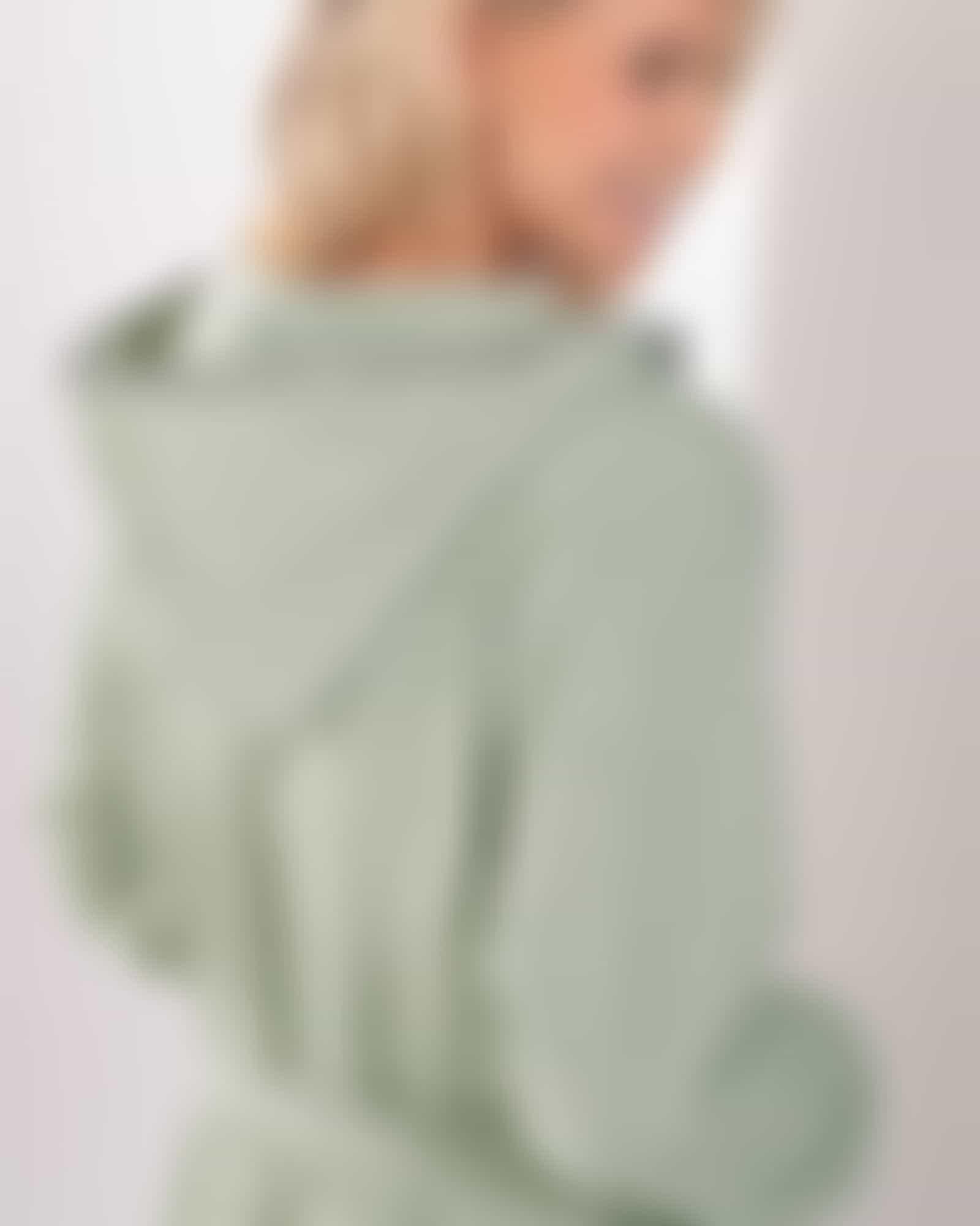 Cawö Bademäntel Damen Kapuze Kapuze 6219 - Farbe: eukalyptus - 450 Detailbild 2