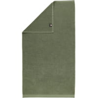Rhomtuft - Handtücher Baronesse - Farbe: olive - 404 - Seiflappen 30x30 cm