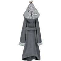 Esprit Damen Bademantel Day Kapuze - Farbe: grey steel - 740