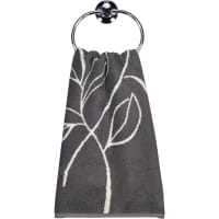 Cawö Handtücher Atelier Floral 6239 - Farbe: basalt - 77 - Handtuch 50x100 cm