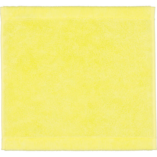 Cawö Handtücher Life Style Uni 7007 - Farbe: lemon - 501 - Seiflappen 30x30 cm