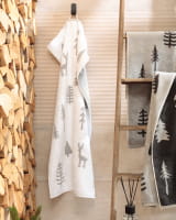 Cawö Handtücher WINTER EDITION Tannen 6273 - Farbe: platin/basalt - 70 Cawö Handtücher WINTER EDITION Tannen 6273 - Farbe: platin/basalt - 70