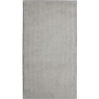 Cawö Handtücher Two-Tone Stripes 480 - Farbe: schiefer - 77 - Duschtuch 80x150 cm