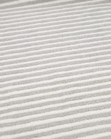 Cawö Badematten Two-Tone Stripes 480 - Farbe: platin - 76 - 50x80 cm