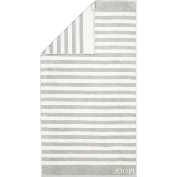 JOOP! Classic - Stripes 1610 - Farbe: Silber - 76 - Duschtuch 80x150 cm