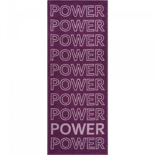 Cawö Fitness-Handtücher POWER 6293 - Farbe: purple - 88 - 50x130 cm