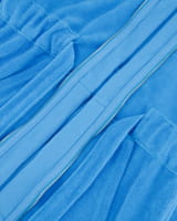 Vossen Bademäntel Damen Kurzmantel mit Kapuze Tampa - Farbe: ice blue - 5560