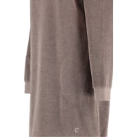 Cawö Home Active Longsize Hoodie 820 - Farbe: mocca-stein - 37 - XL