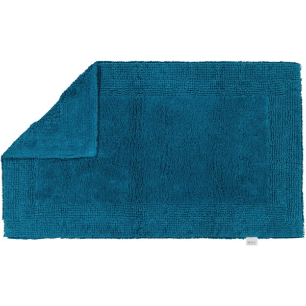 Möve Badteppiche Doubleface - Farbe: deep lake - 386 - 60x100 cm günstig online kaufen