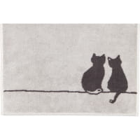 Cawö Handtücher CUTE CATS EDITION You &amp; Me 6263 - Farbe: platin/basalt - 70
