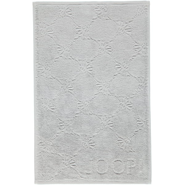 JOOP Uni Cornflower 1670 - Farbe: platin - 705 - Gästetuch 30x50 cm