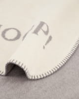 JOOP! Wohndecke Melange-Doubleface - Größe: 150x200 cm - Farbe: Natur-Silber