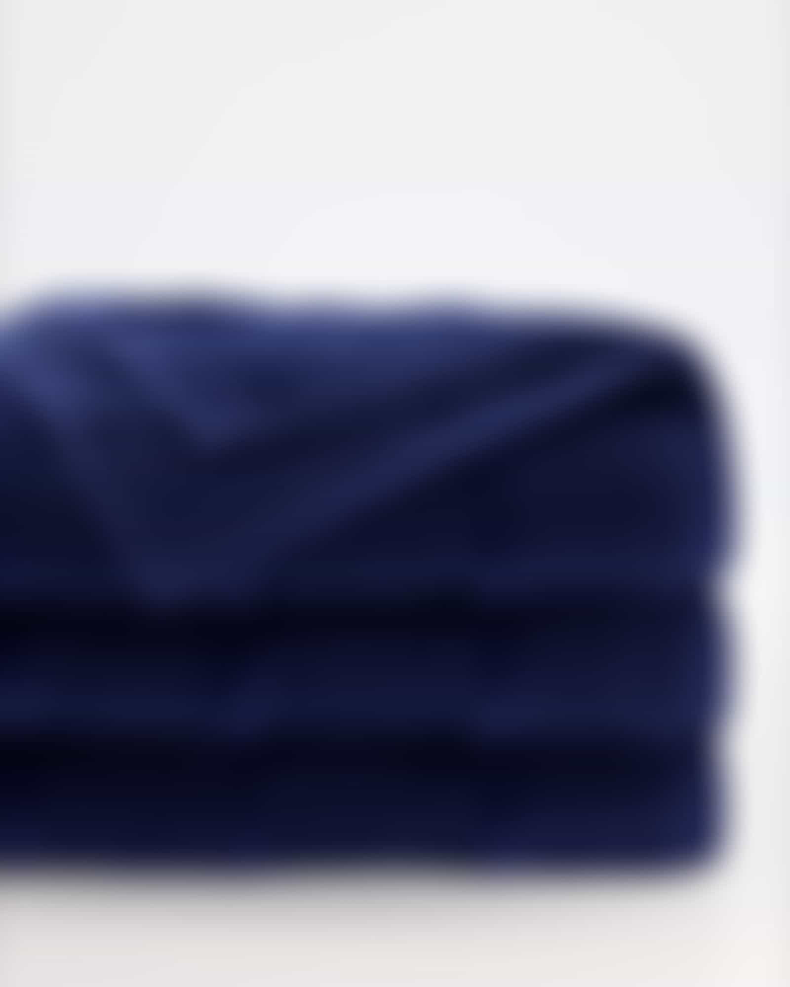 Cawö - Noblesse Uni 1001 - Farbe: 133 - navy - Handtuch 50x100 cm Detailbild 2