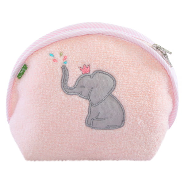 Smithy Pastellflausch Elefant - Waschbeutel - Farbe: rosa (2008023)