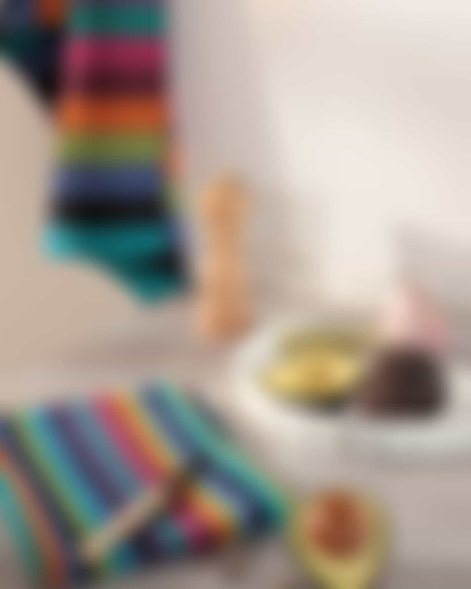 Cawö Kissenhüllen Lifestyle Streifen 70480 - Farbe: multicolor dunkel - 84 - 50x50 cm