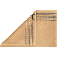Vossen Handtücher Cult de Luxe - Farbe: camel - 6300 - Waschhandschuh 16x22 cm