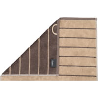 Cawö Handtücher Balance Doubleface 6232 - Farbe: sand - 39 - Waschhandschuh 16x22 cm