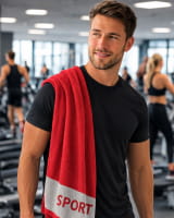 Cawö Fitness-Handtücher SPORT 6290 - Farbe: red - 72 - 50x130 cm